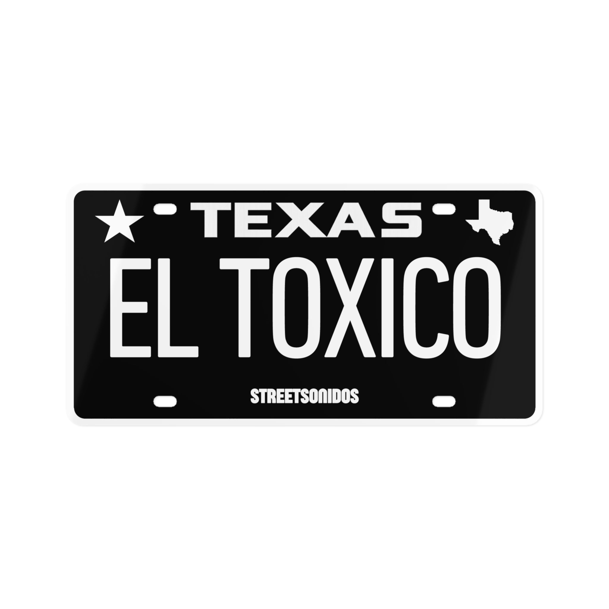 "EL TOXICO" License Plate