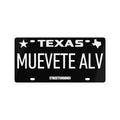 "MUEVETE ALV" License Plate