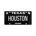 "HOUSTON" License Plate